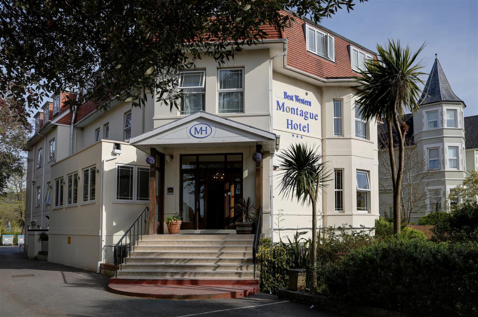 Montague Hotel Борнмут Экстерьер фото